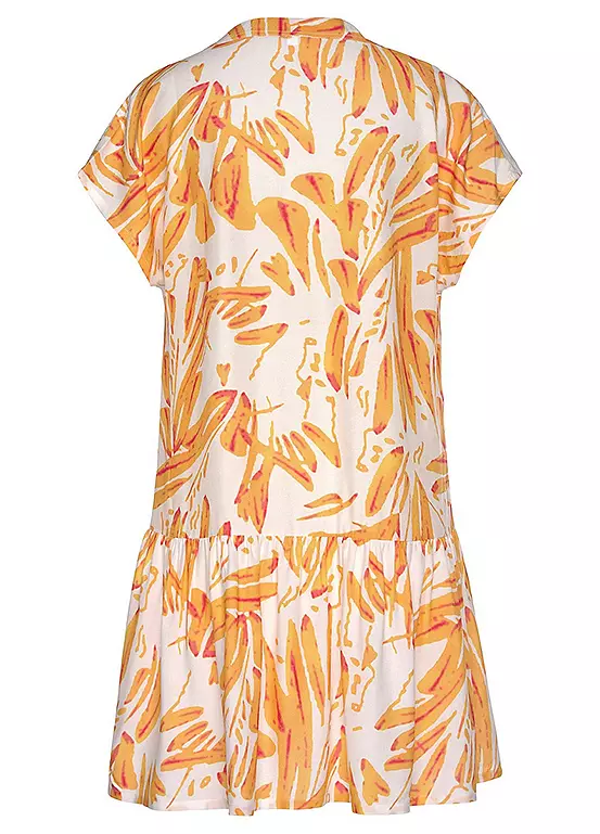 S.Oliver Flounced Beach Dress - Image 4