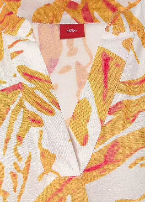 S.Oliver Flounced Beach Dress - Image 5