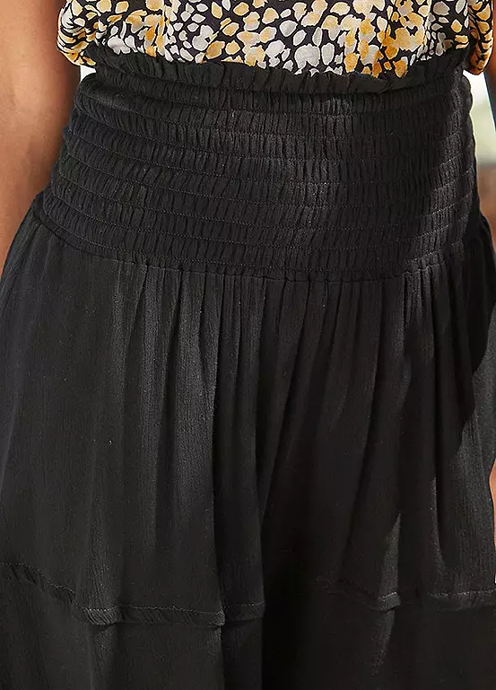 S.Oliver Flounced Crinkle Mini Skirt - Image 4