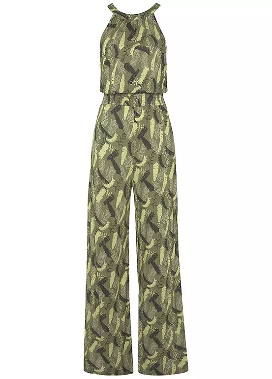 S.Oliver Tropical Print Jumpsuit - Image 2
