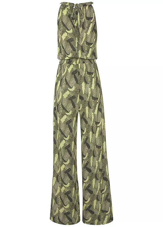 S.Oliver Tropical Print Jumpsuit - Image 4