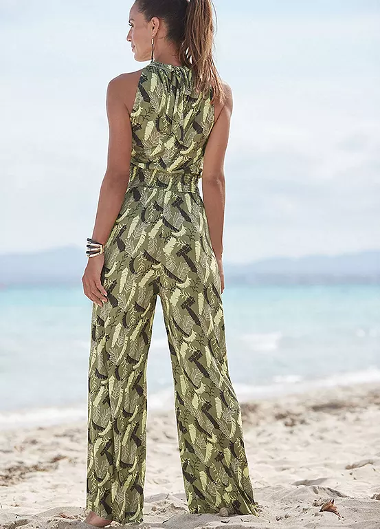 S.Oliver Tropical Print Jumpsuit - Image 3